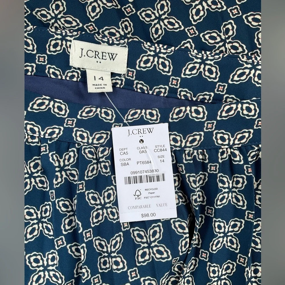 J. Crew Factory Pleated Mini Skirt